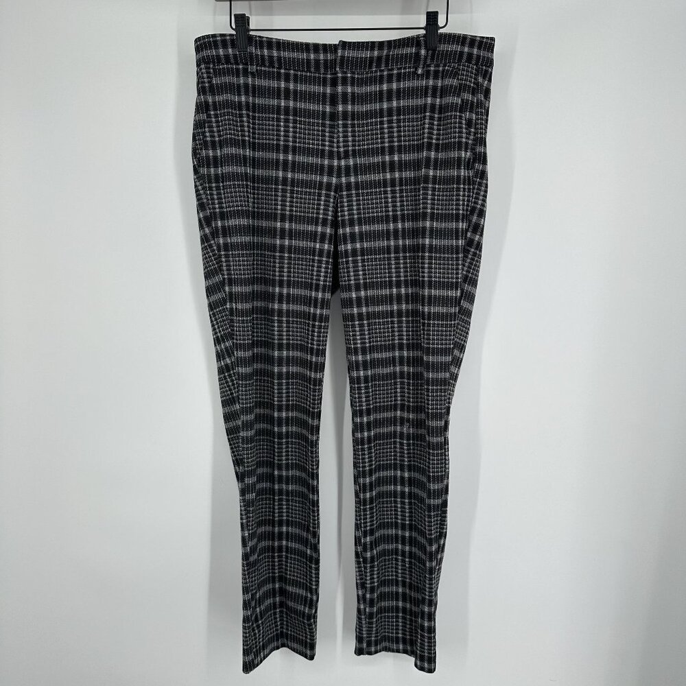 Liverpool Women's black plaid pants size 10